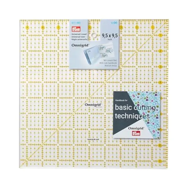 Prym 611480 Universal-Lineal 9, 5 X 9, 5 Inch, Omnigrid thumbnail