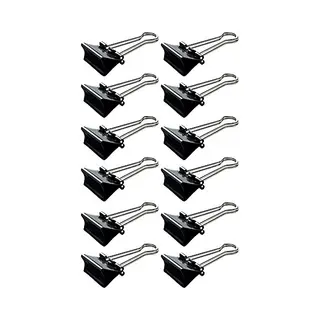 Maul 21316-90 Foldback-Klammer, Schwarz, (B)16 Mm, Klemmweite, 5 Mm