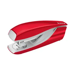 Leitz Wow Bureau Nietmachine - Nietapaciteit Van 30 Vel - Inclusief Nietjes - Rood
