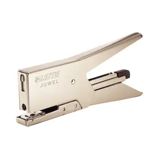 Leitz Heftzange Juwel-2000 vernickelt bis 12 Blatt 10 Jahre Garantie - 5557-00-82