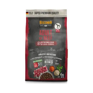 Belcando 556615 Trockenfutter für Hunde 4 kg Adult Rind