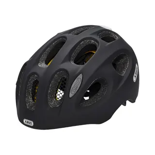 Abus Youn-I Junior Helm Schwarz Mips