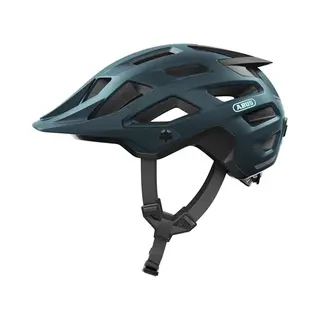 Abus Mtb-Helm Moventor 2.0 - Komfortabler Fahrradhelm Fürs Gelände - All-Mountain-Helm - Für Damen Und Herren - Blau Matt, L