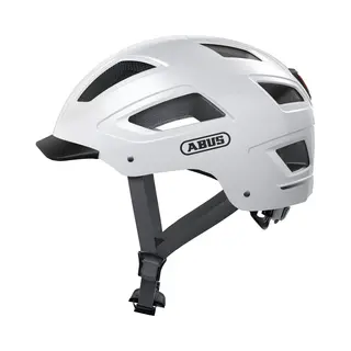 Abus Hyban 2.0 Led Fahrradhelm Polar Weiß