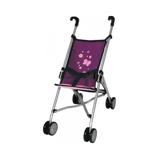Bayer Design - Poppenbuggy - Paars Met Vlinder
