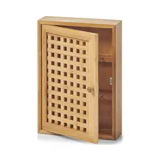 Zeller Key Box, Brown, 19 X 6 X 27 Cm