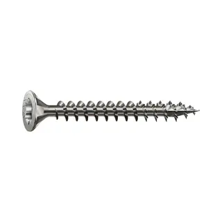 Spax Universalschraube Aus Edelstahl Rostfrei A2, 3, 5 X 40 Mm, 200 Stück, T-Star Plus, Senkkopf, Vollgewinde, 4CUT, 1197000350403