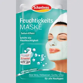 Schaebens Feuchtigkeits Maske Sofort-Effekt, 2 X 5 Ml