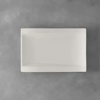 Villeroy & Boch NewWave Gourmet Plate Rectangular Porcelain White 1 piece(s)