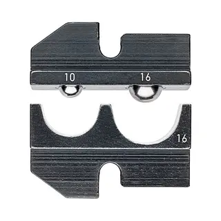 Knipex 97 49 16 Kabel-Crimper Crimpwerkzeug Schwarz