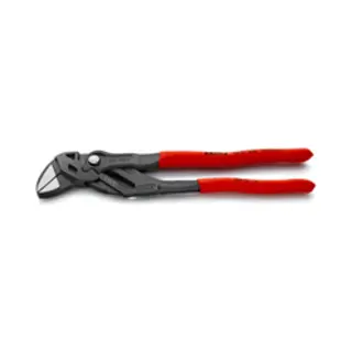 Knipex 86 01 250 pijptang Zwart, Rood, Roestvrijstaal Rood 4 cm Zweedse pijptang Chroom-vanadium staal