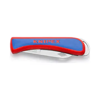 Knipex 16 20 50 Sb Teppichmesser Blau, Rot, Edelstahl Abbrechmesser