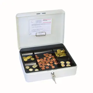 Wedo 145 400H geldkist en kassalade Staal Wit