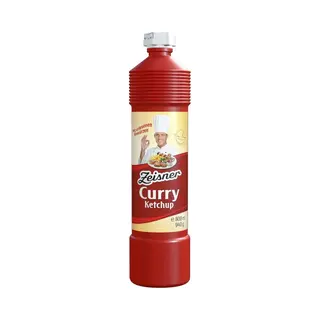 Zeisner Curry Ketchup 800ml Flasche