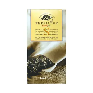 Teeli Flip - Theefilters S - Papier - Wit - 100 Stuks