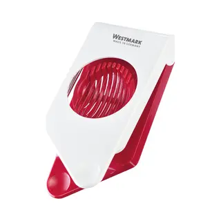 Westmark Eierteiler, Kunststoff/Rostfreier Edelstahl, Ca. 18 Cm Lang, Famos, Weiß/Rot, 11862260