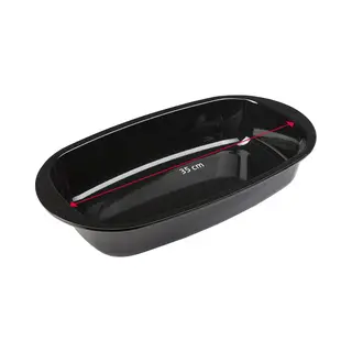 Westmark Brotbackform Länge, 37 Cm, Schwarz, C