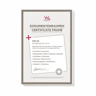 Walther Design New Lifestyle 21 x 29,7 Din A4 Stainless steel