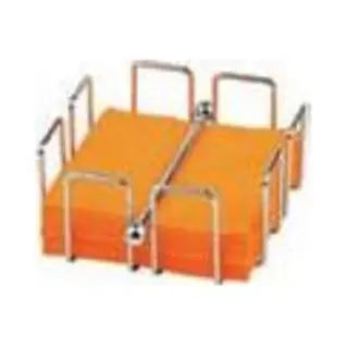 Aps-Germany 11762 Serviettenhalter Silber