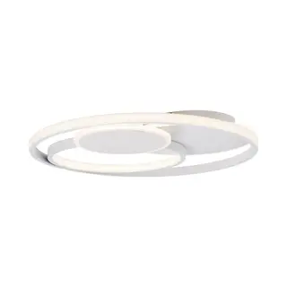 Brilliant Runda - Plafondlamp - Led 51, 5W 6000lm - Dimmable 3000K-6000K - Wit Mat