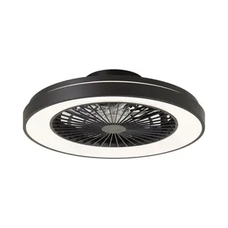 Brilliant Mazzaro - Plafondventilator - Led 40W - Dimbaar - Zwart