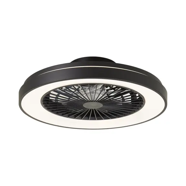 Brilliant Mazzaro - Plafondventilator - Led 40W - Dimbaar - Zwart thumbnail