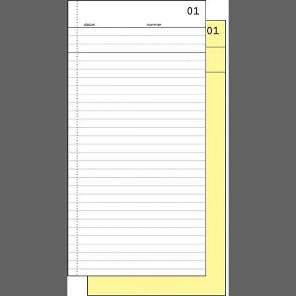 Sigel Order / Commissieboekje - Expres - Met Carbon - 2x50 Vel - Si-30020 thumbnail