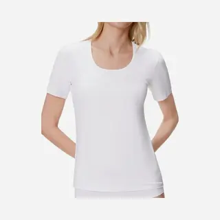 Nina Von C Dames T-shirt Biologisch Katoen - 38 - Wit