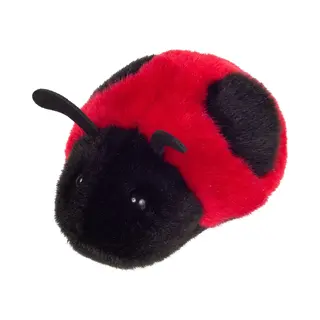 Hermann Teddy Teddy Hermann 92662 Ladybug 11 Cm, Cuddly Toy With 75% Recycled Filling Material