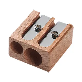 Kangaro Puntenslijper - Hout - Dubbel - Voor Diverse Potloden - K-1775090