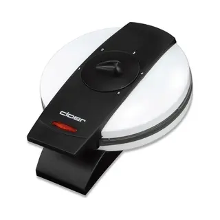 Cloer 261 Waffeleisen 800 W Schwarz, Weiß