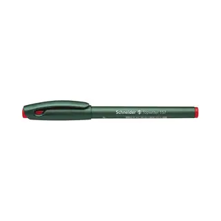 Schneider Schreibgeräte Topwriter 157 Filzstift Rot 10 Stk.