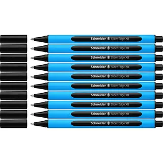 Schneider Schrijfwaren Schneider Balpen - Slider Edge - Xb - Zwart - 10 Stuks - S-152201-10