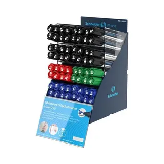 Schneider Schrijfwaren Board/flipchartmarker Schneider 290 Sis-display 64 Stuks