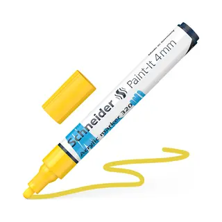 Schneider Acrylmarker Paint-It 320 4mm Gelb