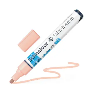 Schneider Acrylmarker Paint-It 320 4mm Apricot