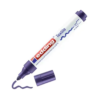 Edding Textielmarker e-4500 markeerstift Violet