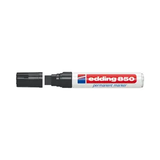 Edding 850 Permanent-Marker Block Schwarz 5 Stück(e)
