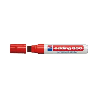 Edding 850 Permanentmarker Block Rot 5 Stk.