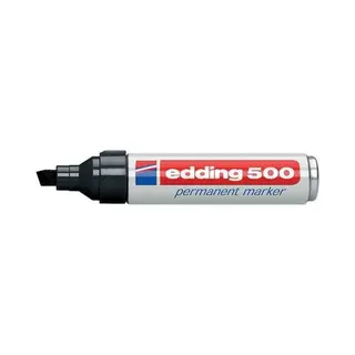 Edding 500 Permanentmarker Schwarz 10 Stück