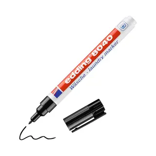 Edding 8040 marker 1 pc(s) Round tip Black