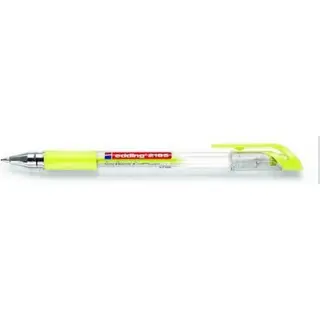 Edding 2185 Afgetopte gelpen Fijn Geel 1 stuk(s)