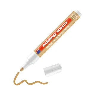 Edding 8900 markeerstift 1 stuk(s) Fijne punt Beige