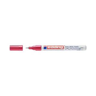 Edding 780 permanente marker Fibre tip Rood 1 stuk(s)