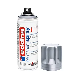 Edding Permanent Spray 5200, 200 ml, Silber Matt 0,2 L