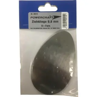 Powercraft Racloir - Ovale - 115 X 70 X 0, 8 Mm