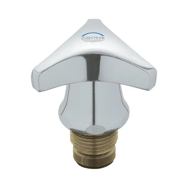 Grohe, Sanitair Installatiemateriaal, Top 1/2" Trecorn Handvat Merk Blauw Chr thumbnail