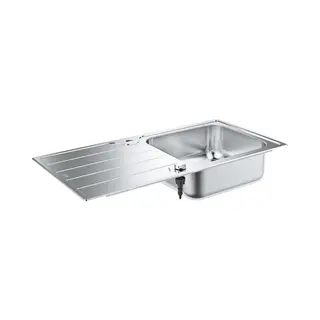 Grohe K500 Aufliegender Becken Rechteckig Edelstahl