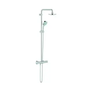Grohe 27922000 Duschsystem 2 Kopf/Köpfe Wand Chrom