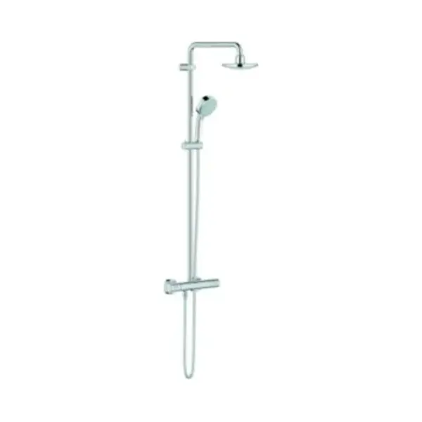 Grohe 27922000 Duschsystem 2 Kopf/Köpfe Wand Chrom thumbnail